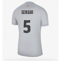 Barcelona Sergio Busquets #5 Tredjetrøje 2022-23 Kortærmet